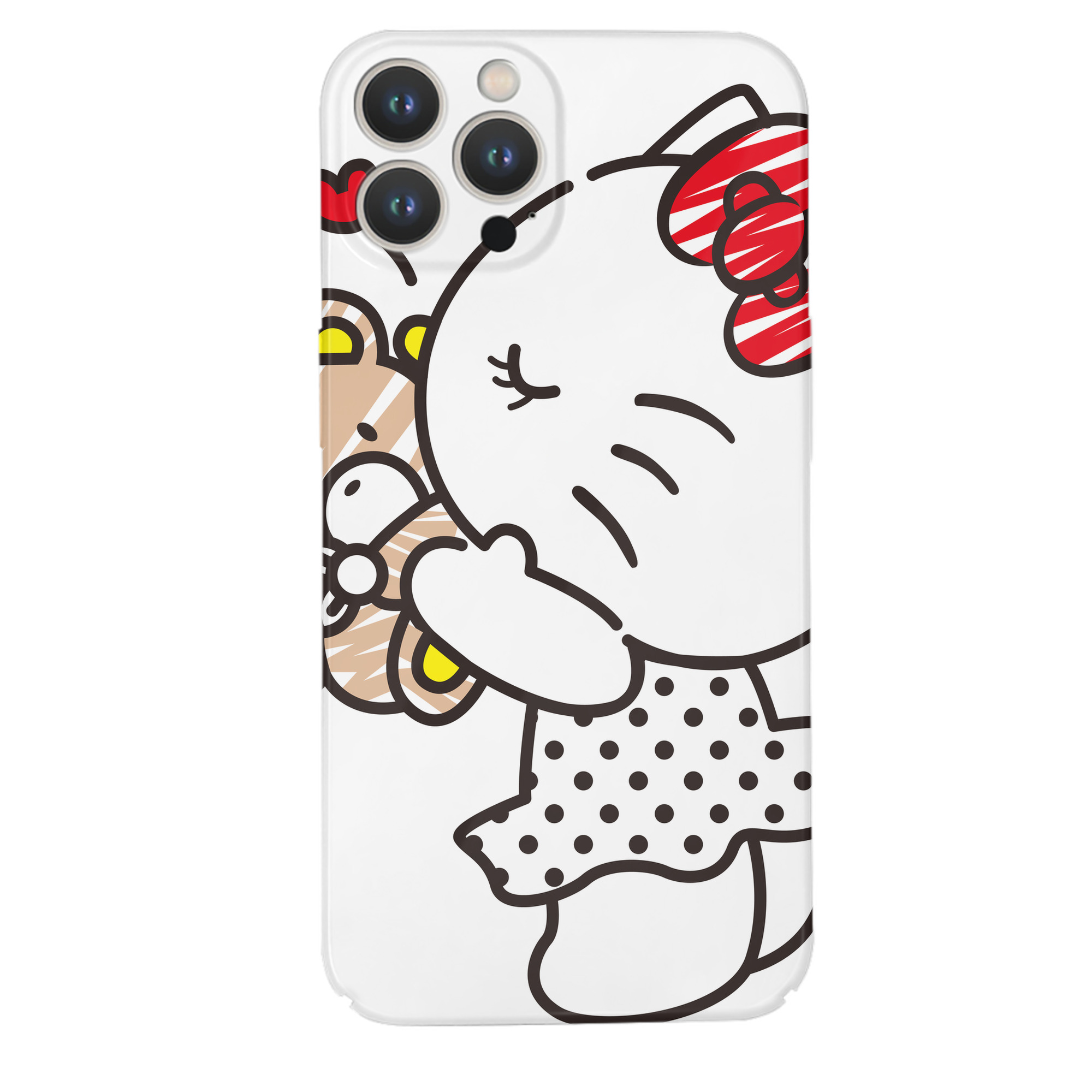 （画像用） Hello Kitty ハローキティ 【iPhone 14シリーズ対応】ハードケース
